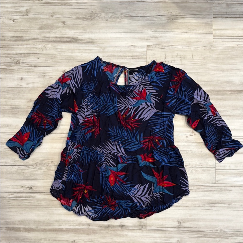 Floral Print Roxy Top